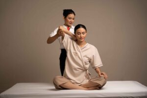 Thai Traditional Stretching Massage Therapy 